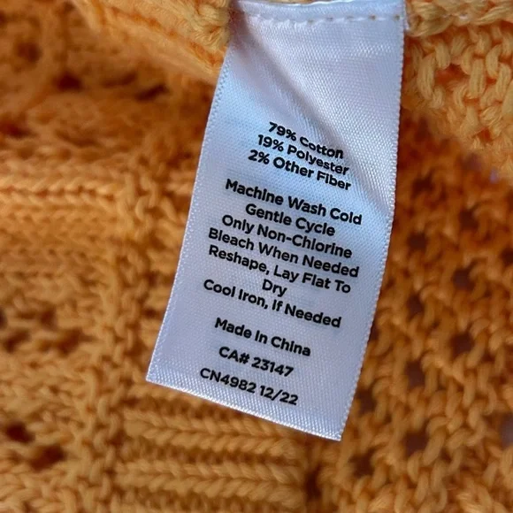 Talbots Open Stitch Tank - Picture 9 of 10